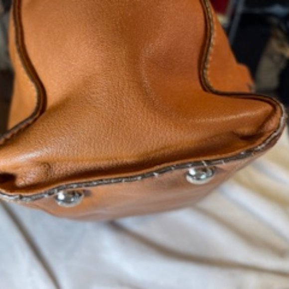 MICHAEL KORS EUC HAMILTON LOCK AND KEY BROWN HAND/SHOUDLER BAG - Picture 10 of 16